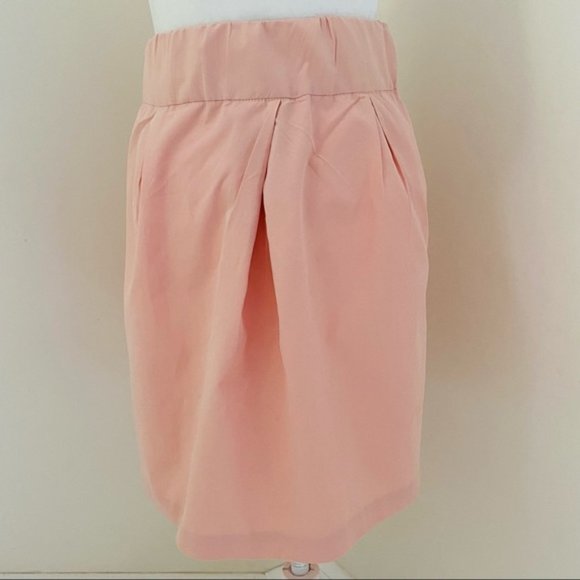 Lands End Pleated Canvas Skirt with POCKETS (size 10) - Picture 1 of 9
